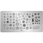 NehtyShop Destička na razítkování nehtů vločky – Zboží Dáma