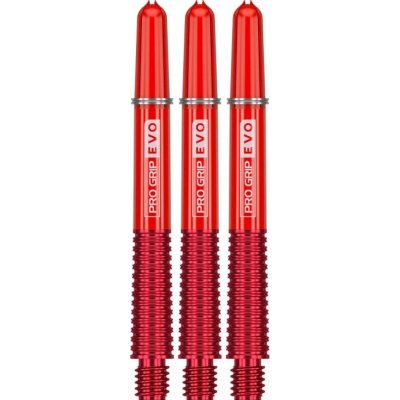 Target - darts Násadky Pro Grip EVO - medium - red – Zboží Dáma