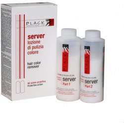 Black Server Hair Colour Remover odstraňovač barvy z vlasů 2 x 100 ml barva  na vlasy - Nejlepší Ceny.cz