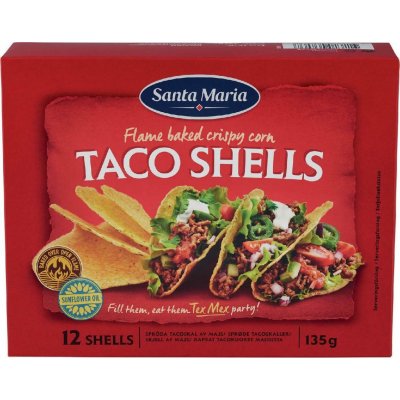 Santa Maria Taco shells 135 g – Zbozi.Blesk.cz