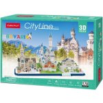 CubicFun 3D puzzle CityLine panorama: Bavorsko 178 ks – Zbozi.Blesk.cz