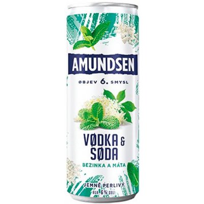 Amun.vod.&soda bez+máta 6% plech 12% 0,25 l (holá láhev) – Zboží Dáma
