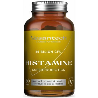 Vesantech Probiotika Histamine 50 mld CFU 60 vegan kapslí – Hledejceny.cz