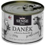 Sokol Falco Sense Dog daněk a hovězí 200 g – Hledejceny.cz