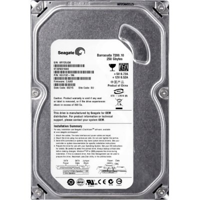 Seagate Barracuda 7200.10 250GB, SATAII, ST3250310AS – Zbozi.Blesk.cz