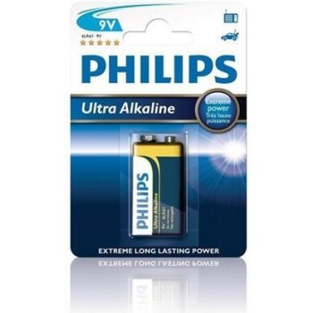 Philips Ultra Alkaline 9V 1ks 6LR61E1B/10