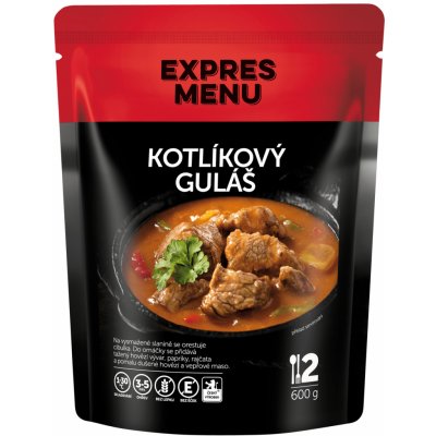 EXPRES MENU Kotlíkový guláš 600 g – Zbozi.Blesk.cz