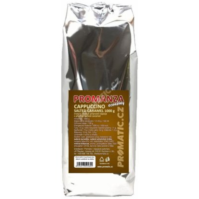 Promanza ECONOMY Cappuccino s příchutí Salted Caramel 1 kg – Zboží Mobilmania