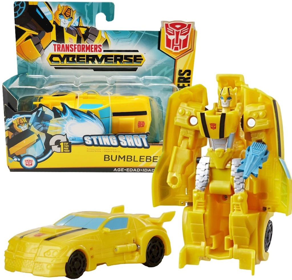 Hasbro Transformers Cyberverse 1 step Bumblebee