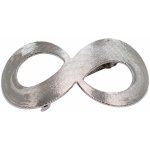 Kovová spona na vlasy - nekonečno Barva: zlatá – Zboží Dáma