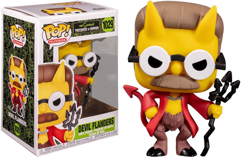 Funko POP! Simpsons Devil Flanders Glow 