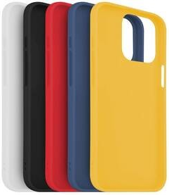 FIXED Story pro Apple iPhone 13 Mini FIXST-724-5SET1 černý/bílý/červený/modrý/žlutý