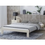 AMI Nábytek masiv VitBed Anzu bílá borovice s roštem – Sleviste.cz