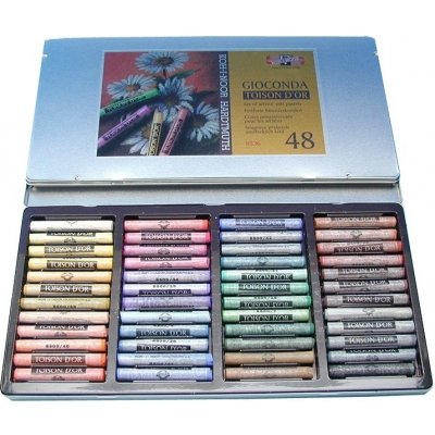 Koh-i-Noor Křídy Toison Dor 8536/48 umělecké prašné sada 48ks – Hledejceny.cz