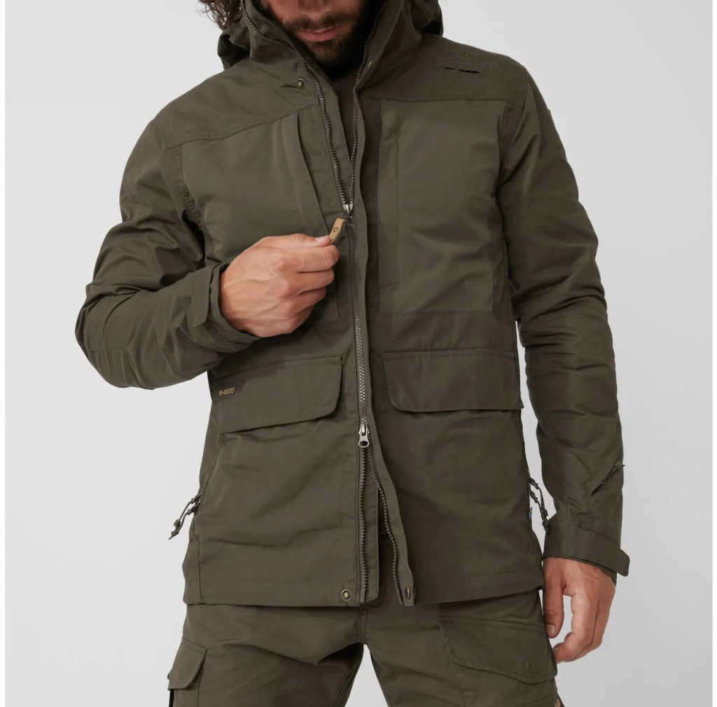 Fjallraven Lappland Hybrid Jacket dark olive