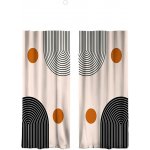 Mila Home Béžové závěsy v sadě 2 ks 140x260 cm – Mila Home – Hledejceny.cz