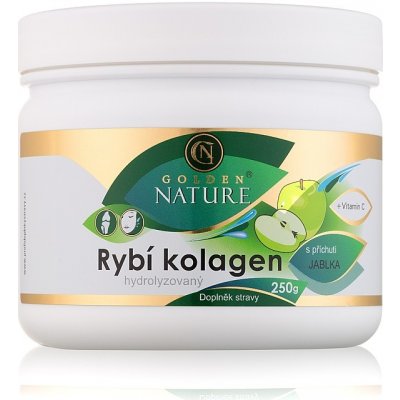 Golden Nature Rybí kolagen + vitamín C jablko 250 g – Hledejceny.cz