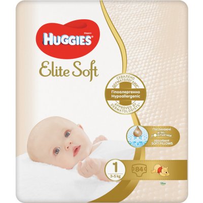 Huggies Elite Soft- 1 84 ks – Hledejceny.cz