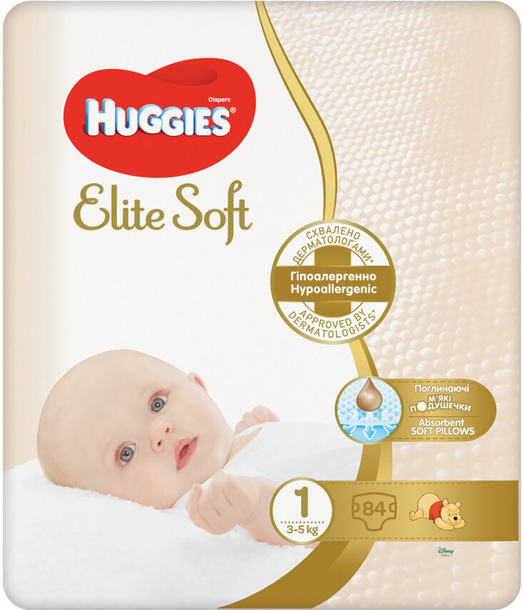 Huggies Elite Soft- 1 84 ks