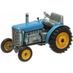 Kovap Traktor ZETOR solo kovové disky modrý – Zboží Dáma