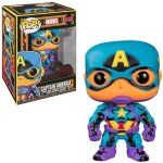 Funko Pop! 648 Marvel Black Light Captain America Marvel – Zboží Dáma