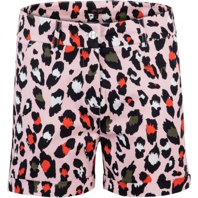 Girls Golf dámské šortky CAMOLIKE růžové/maskáčový vzor