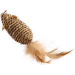 Magic Cat myška mořská tráva s pírky 18 cm 1ks – Zbozi.Blesk.cz