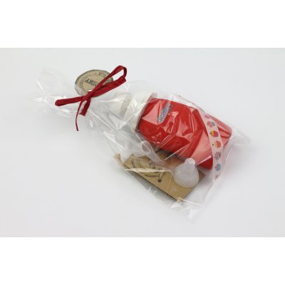 Domky dárkové balíčky a sady červená – Zboží Dáma