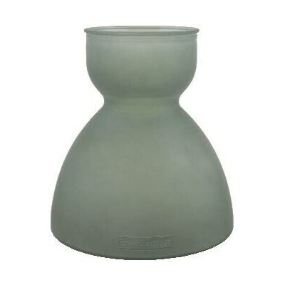 Váza SENNA, 23cm|3,5L, zelená matná (balení obsahuje 1ks)|Vidrios San Miguel|Recycled Glass – Hledejceny.cz