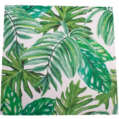 Obraz na plátně Green Leaves, 40 x 40 cm – Zboží Dáma