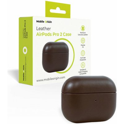 Mobile Origin Leather Case AirPods Pro 2 LC-APP-BRW01 – Zboží Živě