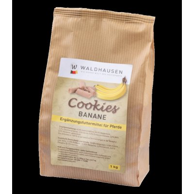 Waldhausen Cookies Pamlsky banán 1 kg – Zboží Mobilmania