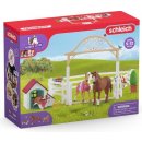 Schleich 42458 ohrada s koníky a fenka Ruby