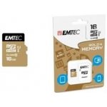 Emtec microSDHC 16 GB Class 10 Gold+ ECMSDM16GHC10GP – Zboží Mobilmania