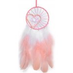 BudNej lapač snů Růžové srdce vel. 60cm MN7026 – Zboží Dáma