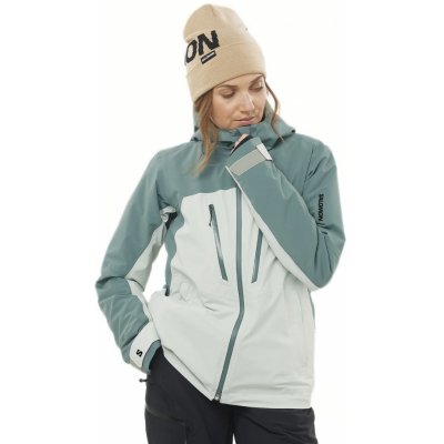 Salomon Brilliant Jacket W LC2334100 misty blue – Zboží Mobilmania