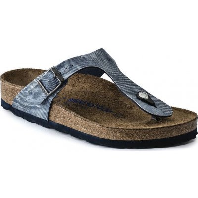 Birkenstock Gizeh Used jeans blue s měkkou stélkou – Hledejceny.cz