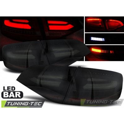 AUDI A4 B8 08-11 AVANT SMOKE BLACK LED – Hledejceny.cz