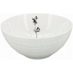 by inspire Porcelánová miska Croft Wild bílá černá 16 cm – Zboží Mobilmania