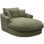 Bobochic Paris lenoška Belem manšestrová zelená 198 cm – Sleviste.cz