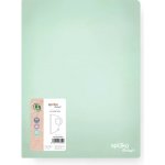Spoko Desky A4 kroužkové ReLeaf Soft touch mentolová – Zboží Živě