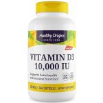 Healthy Origins Vitamin D3 10 000 IU 360 měkkých kapslí – Hledejceny.cz