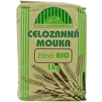 Natural Jihlava Natural mouka žitná celozrnná Bio 1000 g