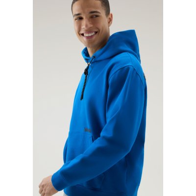 Woolrich trail hoodie modrá