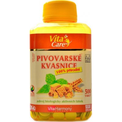Vitaharmony Pivovarské kvasnice 500 tablet – Zbozi.Blesk.cz