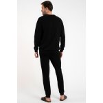 Italian Fashion pánský domácí komplet Hektor černý – Sleviste.cz