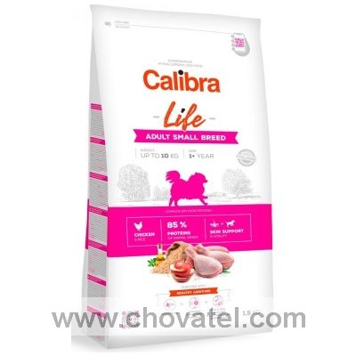 Calibra Dog Life Adult Small Breed Chicken 2 x 1,5 kg – Hledejceny.cz