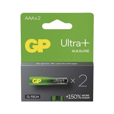 GP Ultra Plus AAA 2 ks B03112 – Zbozi.Blesk.cz