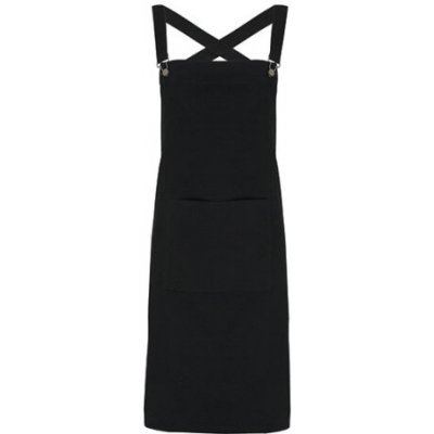 Premier Workwear Zástěra se zkříženými zády pro baristy PR129 Black 72x86cm – Hledejceny.cz