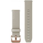 Garmin Quick Release 20 mm, Light Sand, přezka Rose Gold 010-13114-02 – Zboží Živě
